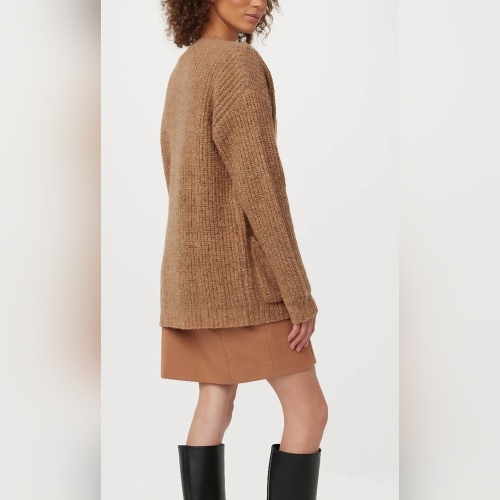 NWT - Frank & Oak Women’s Oversized Merino Wool Alpaca Blended Cardigan - XL - Picture 4 of 11